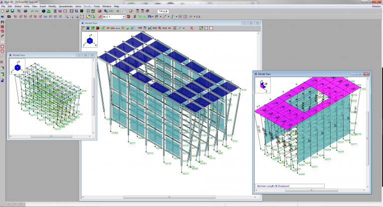 3D Finite Element Analysis For Wood & FRP Structural Designs